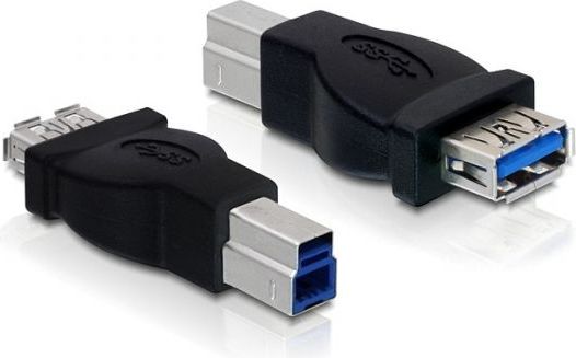 Adapter USB Delock USB - USB-B Czarny (65179)