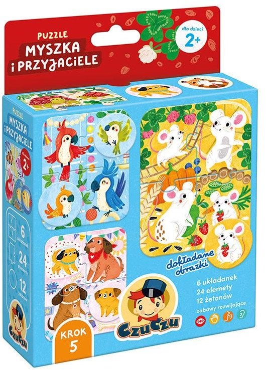 Puzzle Myszka i przyjaciele CzuCzu