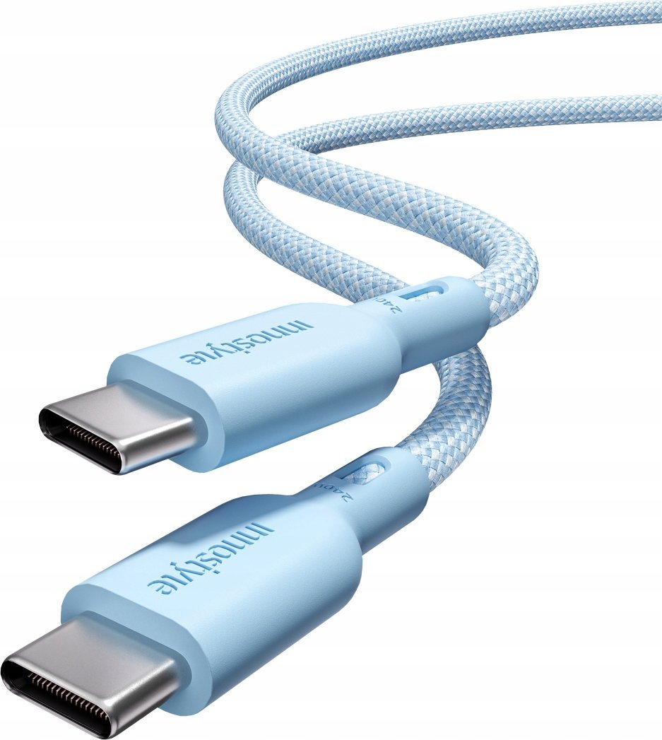 Kabel USB Innostyle USB-C - USB-C 2 m Niebieski