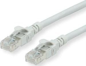 Roline ROLINE - Patch- Cable - RJ- 45 (M) to RJ- 45 (M) - 3 m - UTP - CAT 6 - halogen free, shaped, stranded - gray (21.15.2503)