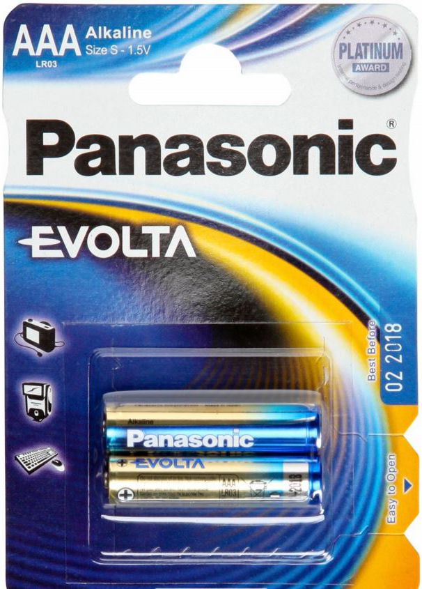 Panasonic Bateria Evolta AAA / R03 2 szt.