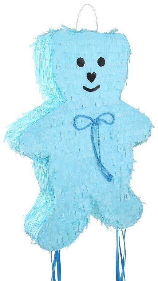 Piniata Miś błękitny 33.5x8x45m