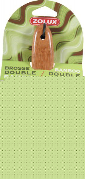 Zolux Szczotka podwójna "Bamboo" - mała