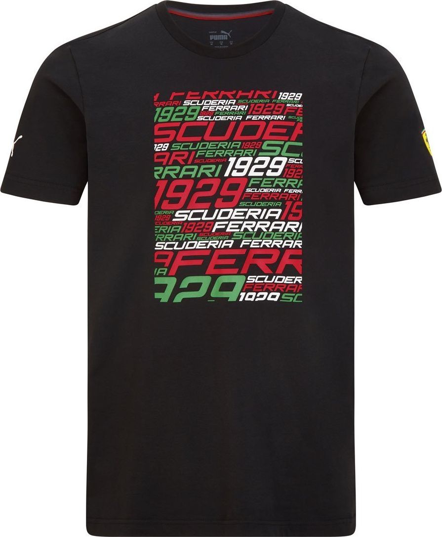 Scuderia Ferrari F1 Team Koszulka T-shirt męska Graphic PUMA Ferrari F1 2021 Black XS