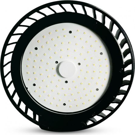 lampa wisząca VT-9-114 led 100W 5000K 26 cm aluminium czarna