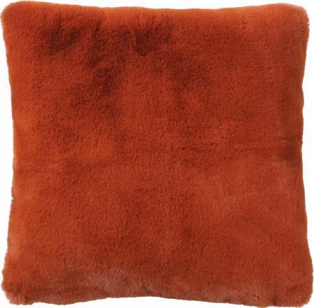 Uniglob Poduszka dekoracyjna Furry 45x45 cm ochra