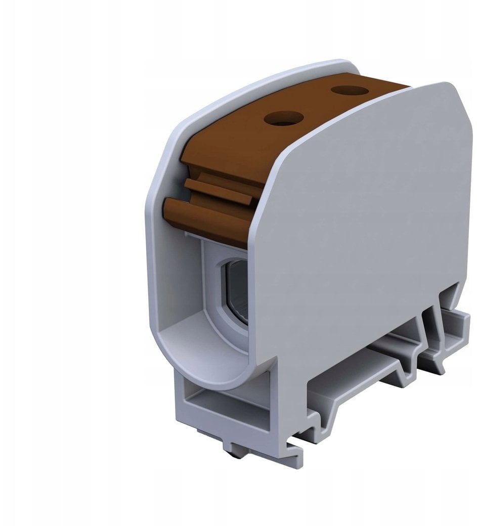 Simet Złączka szynowa gwintowany 16mm Al/Cu STB 16 (87110) SIMBLOCK brązowy 81000015