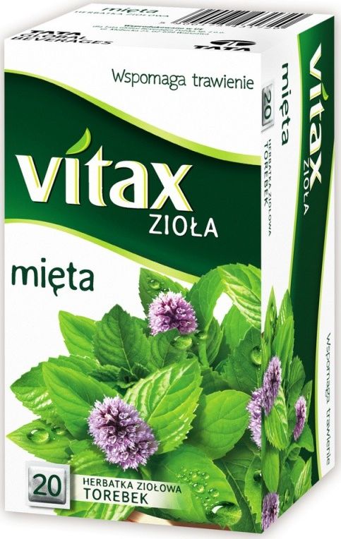 Vitax HERBATA VITAX ZIOŁA MIĘTA 20 TOREBEK 6631721