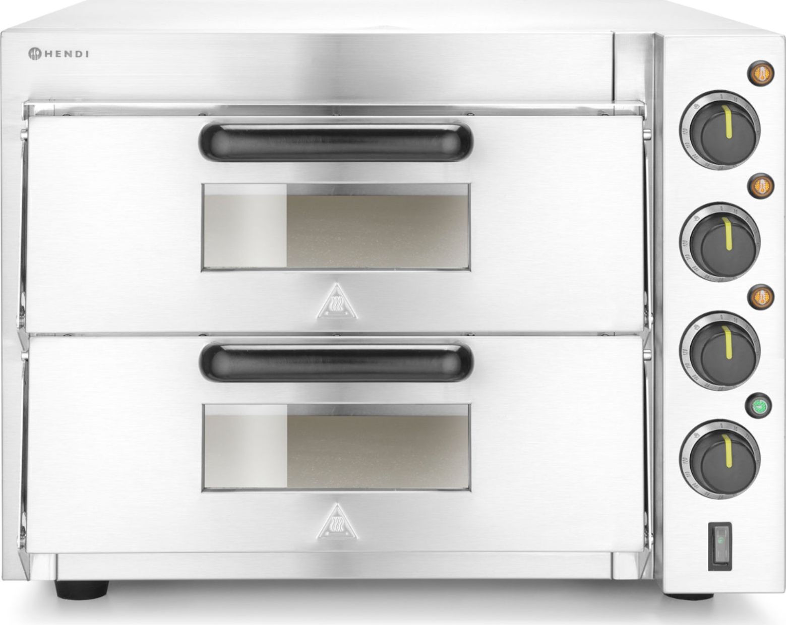 Hendi Piec do pizzy dwukomorowy na 2 duże pizze 3000 W 230 V - Hendi 220283 Piec do pizzy dwukomorowy na 2 duże pizze 3000 W 230 V - Hendi 220283