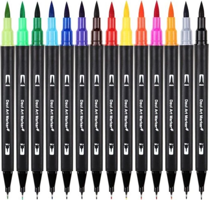 Pan i Pani Gadżet Zestaw Cienkopisów Flamastrów 100 szt.