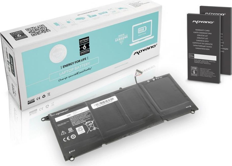 Bateria Movano Bateria Movano do notebooka Dell XPS 13 9350 (7.4V-7.6V) (7000 mAh)