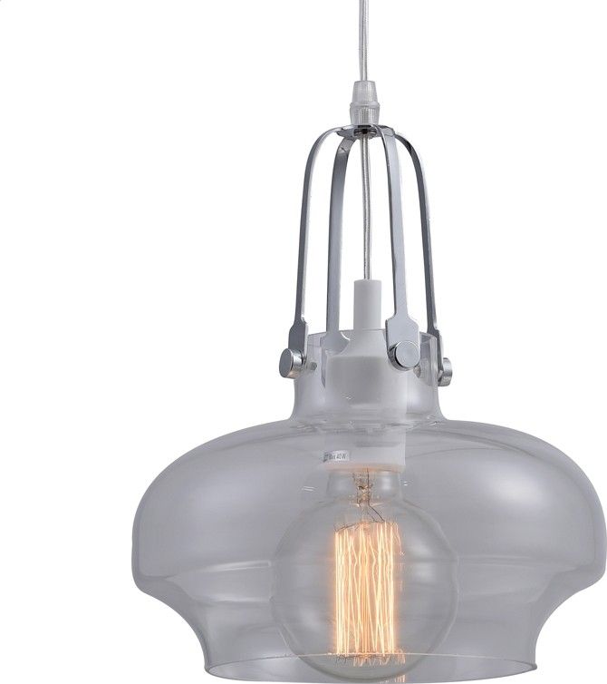 Lampa wisząca Platinet PLATINET PENDANT LAMP ARTEMIS P150402L E27 GLASS+CLEAR 35x30 [44010]