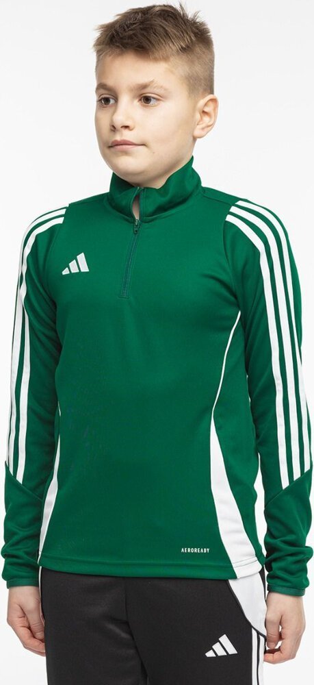 Adidas Bluza dla dzieci adidas Tiro 24 Training Top zielona IR9362 140cm