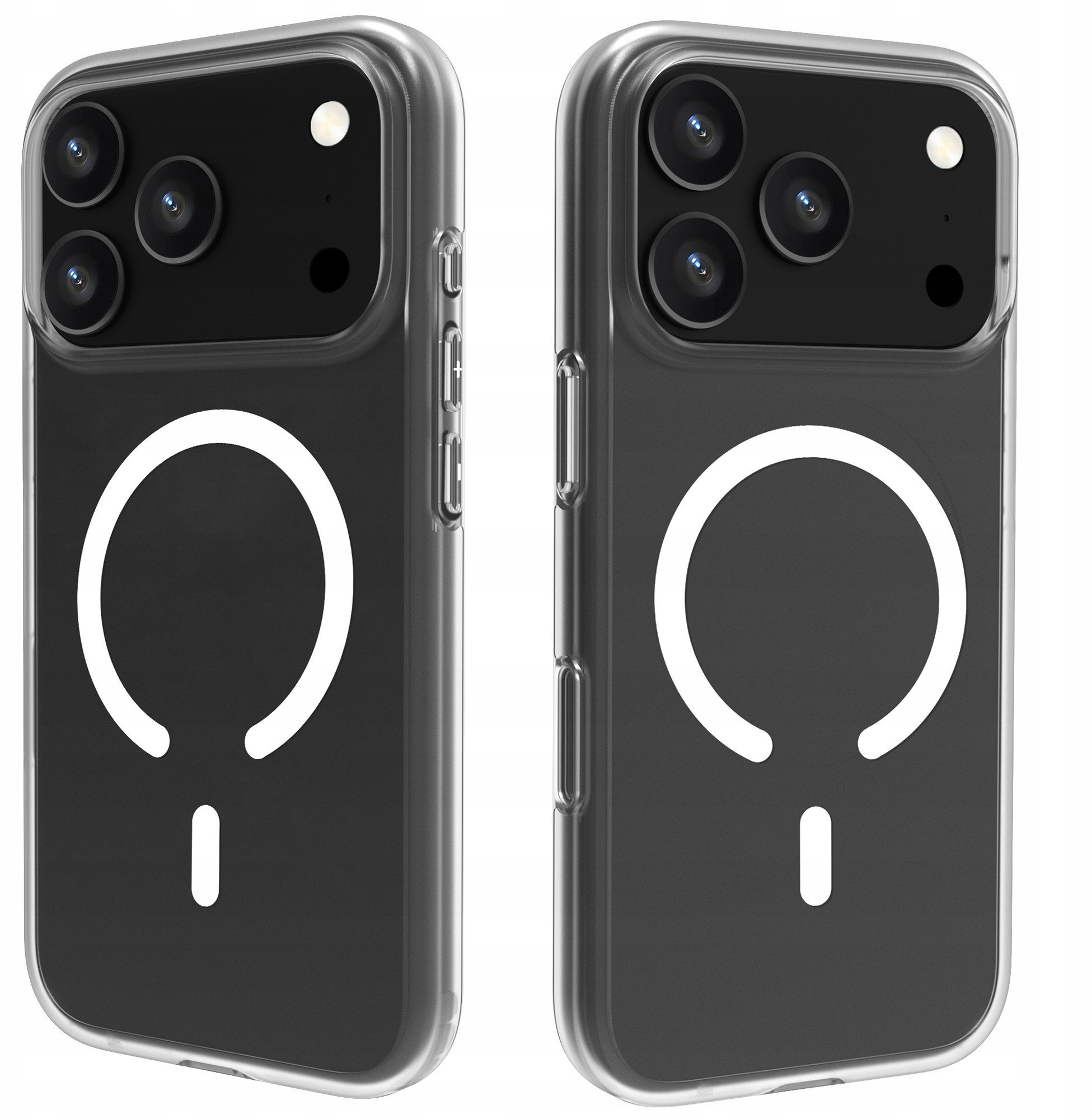 Etui Roobix Clarion MagSafe do iPhone 17 Pro Max - przezroczyste