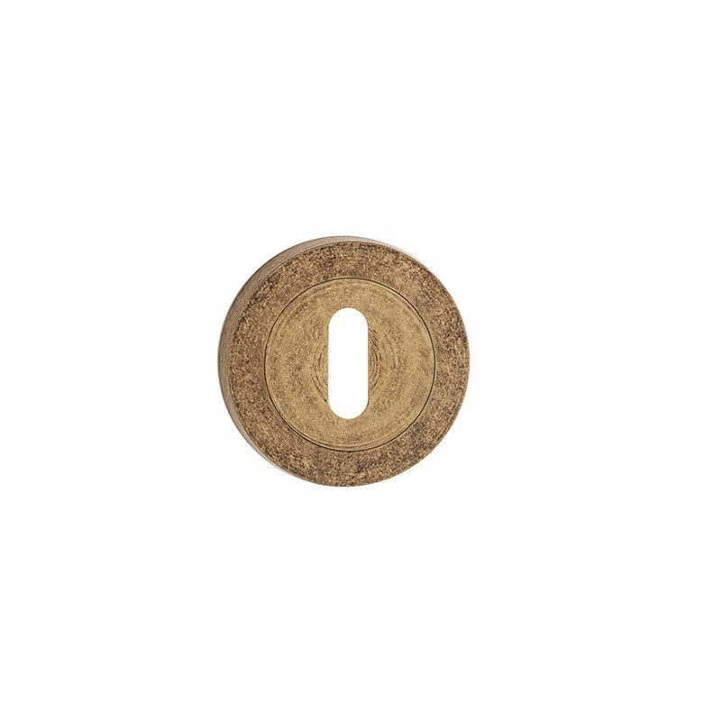 ESCUTCHEON FOR KEY TOSCA ANTIQ BRASS