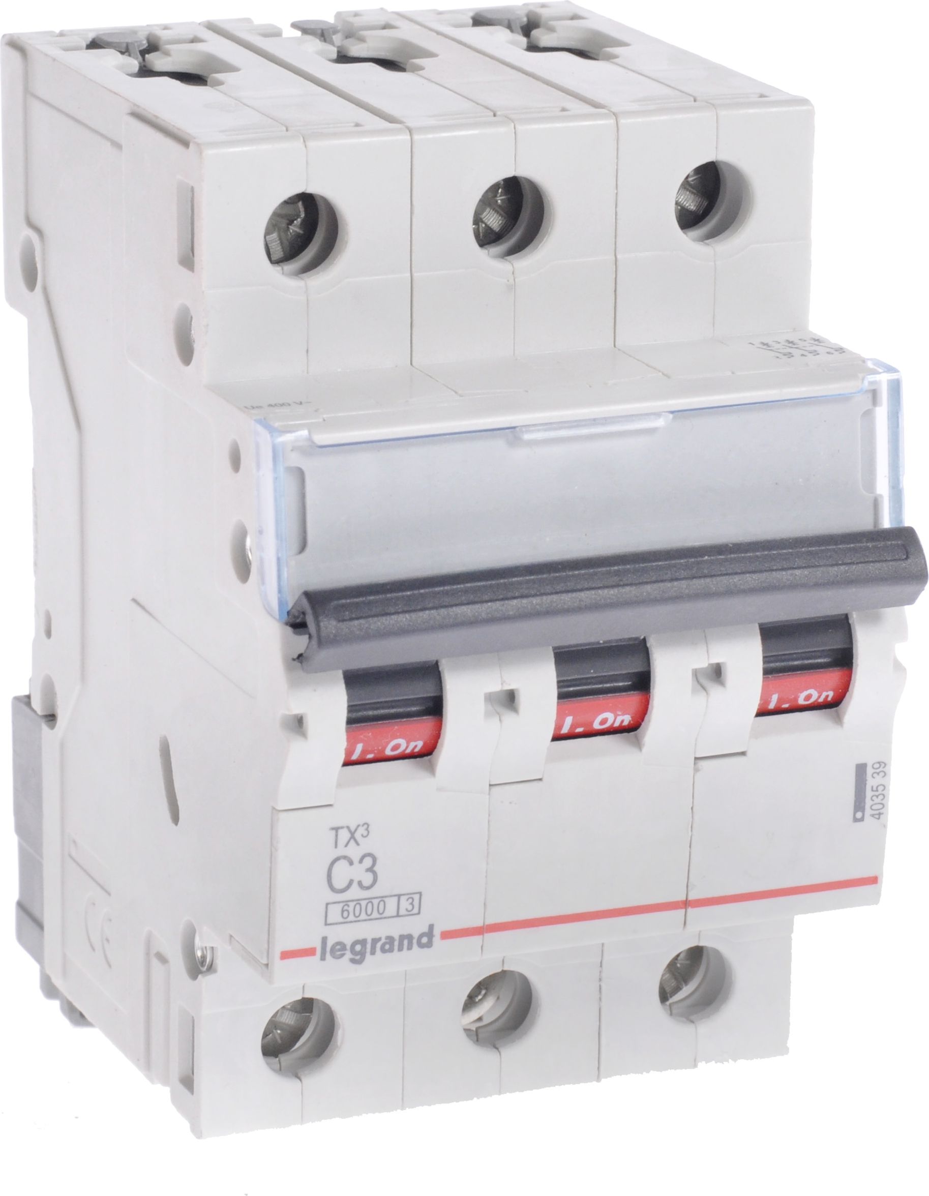 Legrand Wyłącznik nadprądowy S303 C3 TX3 3A 6kA 403539