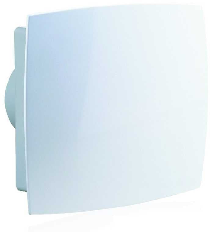 Vlano Ištraukimo Ventiliatorius Vlano 100 AV TH su Laikmačiu ir Drėgmės Jutikliu ⌀100