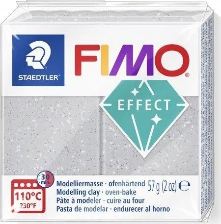 Fimo FIMO Mod.masse Effect 57g silber glitter retail