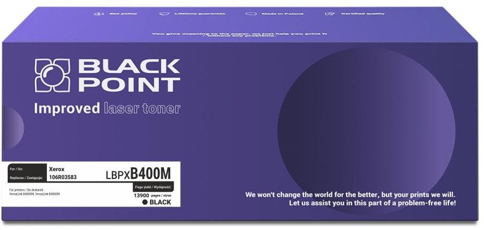 [LBPX3655M] Toner Black Point S+ (Xerox 106R02739)