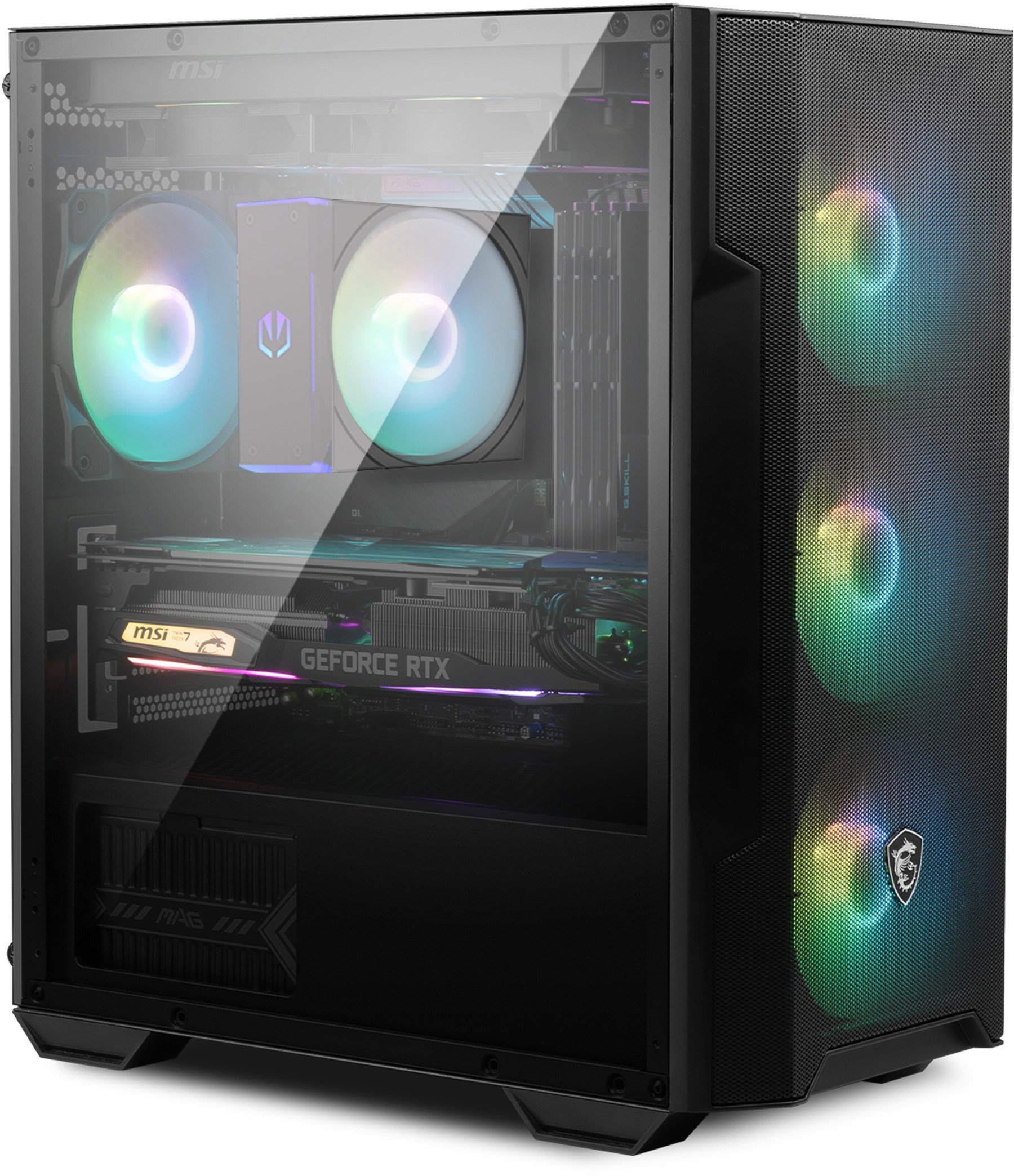 Powered by MSI Advanced Ryzen 7 8700F RTX 5060Ti 32GB SSD 1TB W11 WiFi6 BT5 DLSS 4