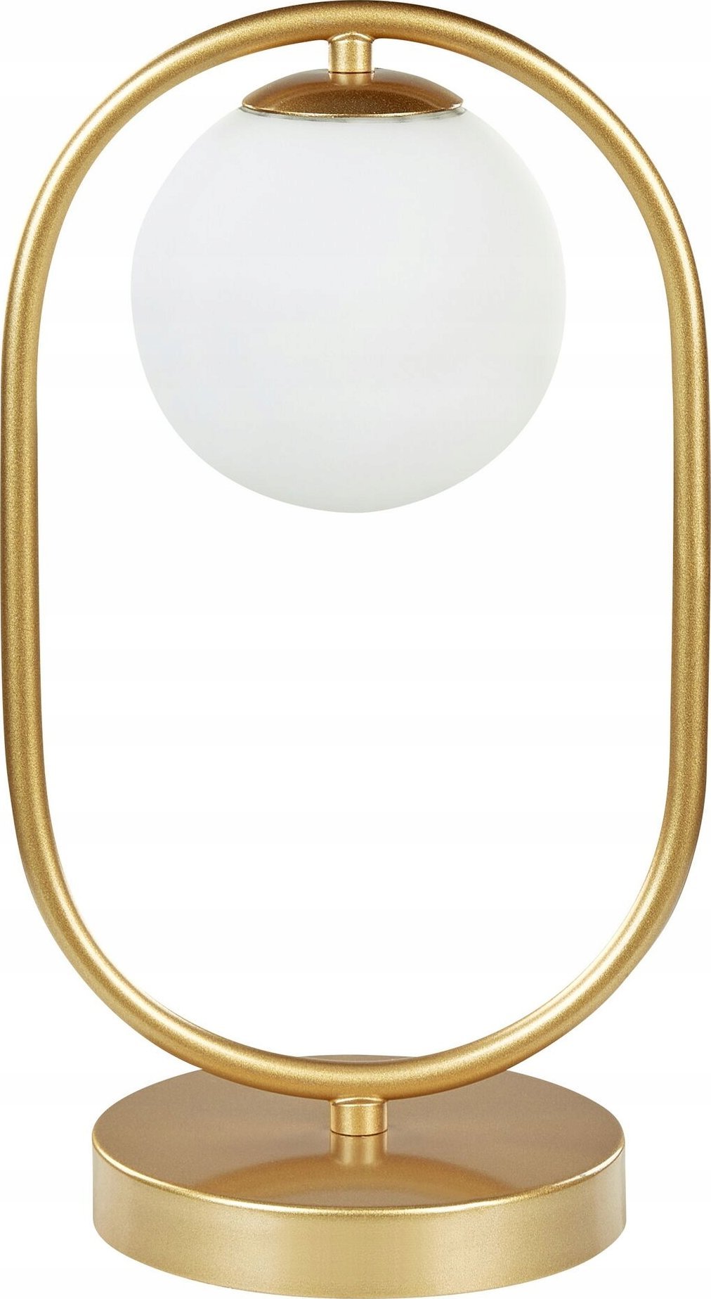 Lampa stołowa Beliani Lampa stołowa metalowa złota YANKEE