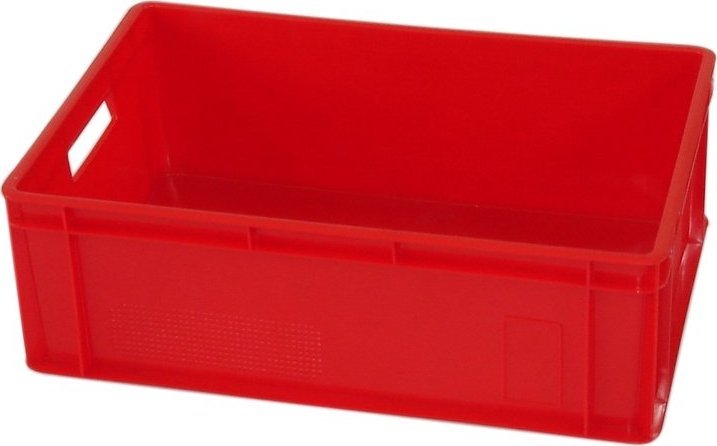 Artech Pojemnik transportowy EURO 200, wym. 600 x 400 x 200 mm (Kolor czerwony)