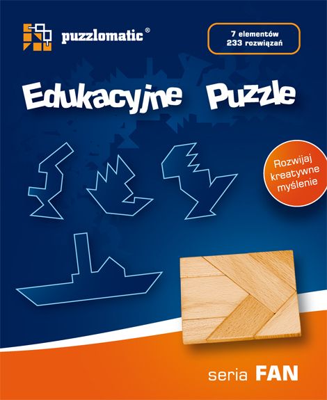 Big Fun Republic Edukacyjne Puzzle - seria Fan (14025)