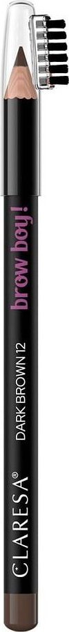 Claresa Brow Boy! kredka do brwi 12 Dark Brown 1.15g