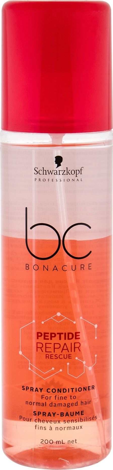 Schwarzkopf Schwarzkopf BC Bonacure Peptide Repair Rescue Spray Conditioner Odżywka 200ml