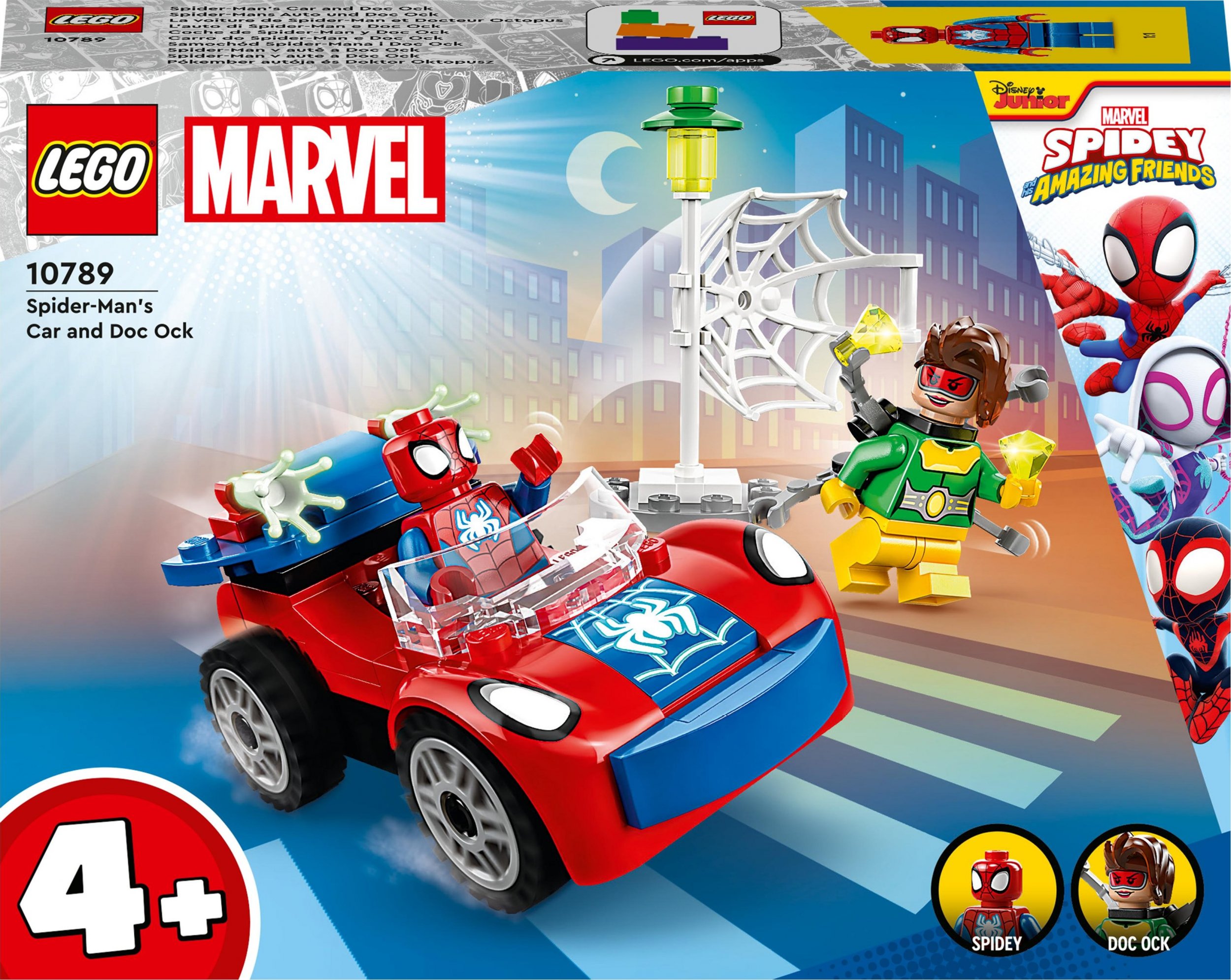 LEGO Marvel Spider-Man Samochód Spider-Mana i Doc Ock (10789)