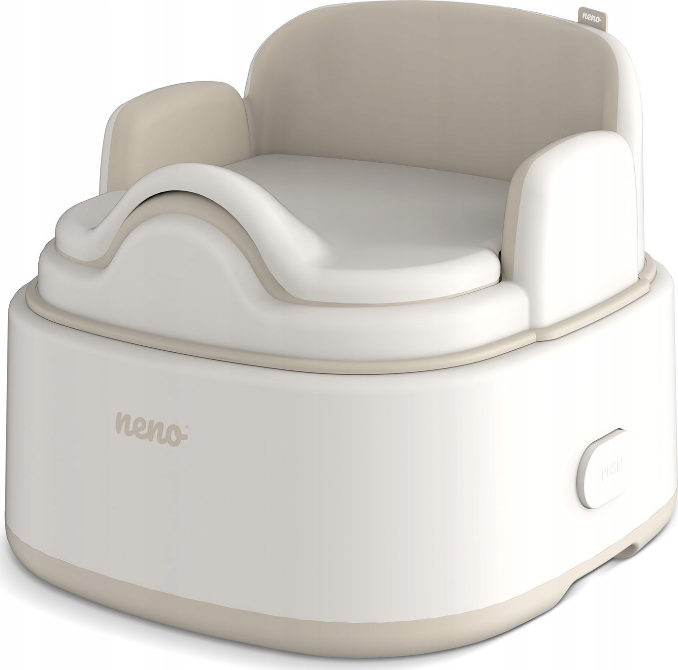 Neno Ampio Wielofunkcyjny nocnik 3w1 biało-beżowy