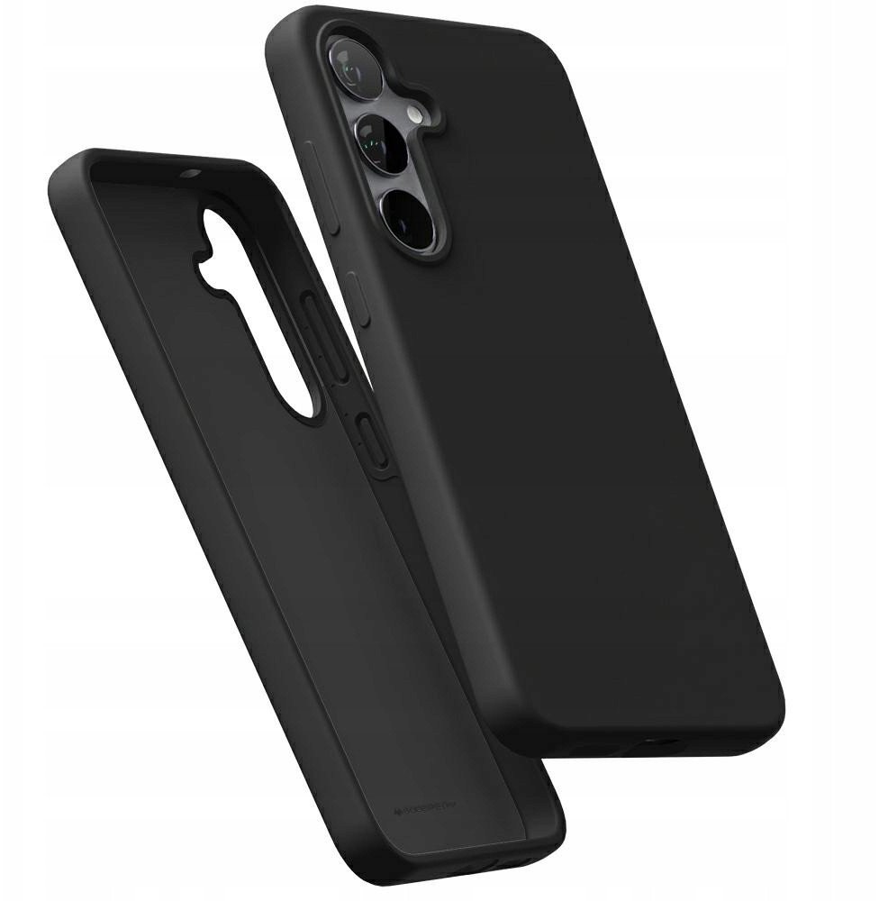 Etui Mercury Pure MagSafe Silicone do Samsung Galaxy S25 czarny