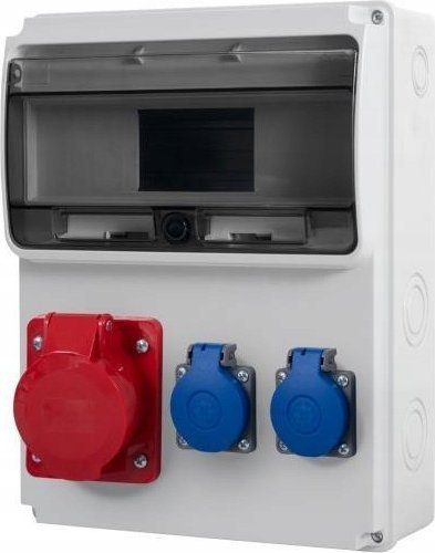 F-Elektro Rozdzielnica ULISSE 11M 32A/5P, 2x230V IP54