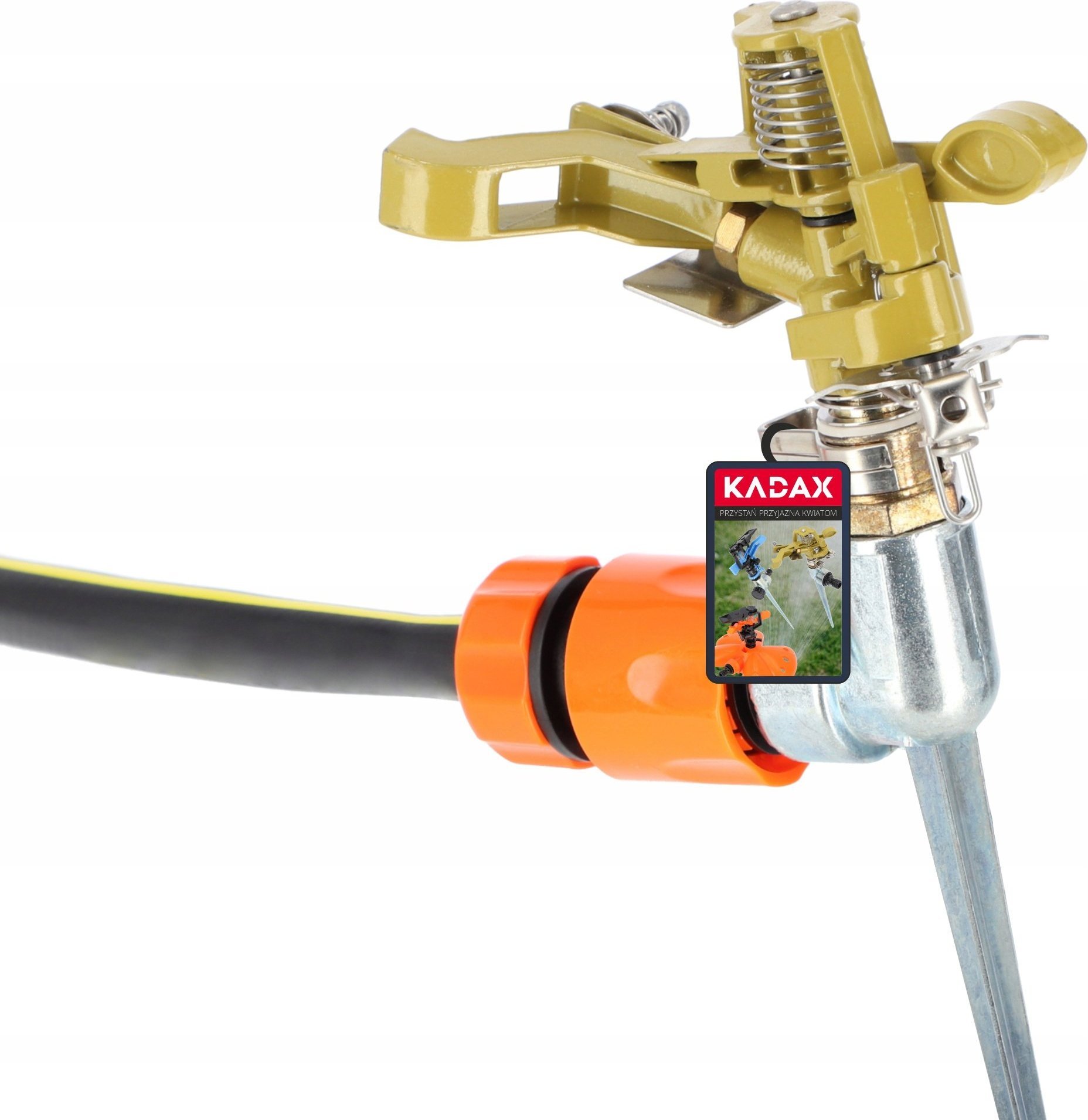 Kadax Zraszacz Pulsacyjny Z Metalową Szpilką Nawadnianie