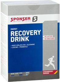 Sponser Napój RECOVERY DRINK truskawkowo-bananowy pudełko 20 saszetek x 60g (SPN-80-260)