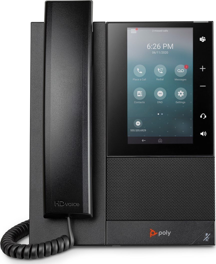 Telefon HP HP Poly CCX 505 Business Media Phone with Open SIP and PoE-enabled telefon VoIP