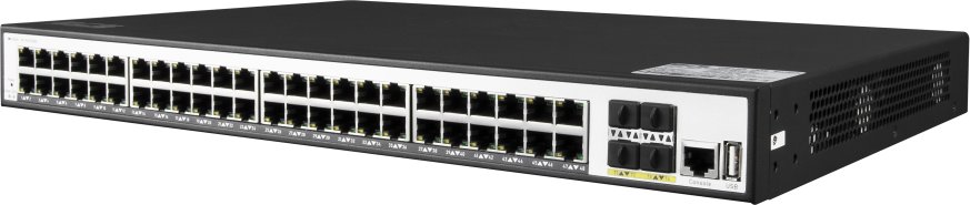 48 portowy zarządzalny switch PoE BCS-SP48G-4SFP-M BCS