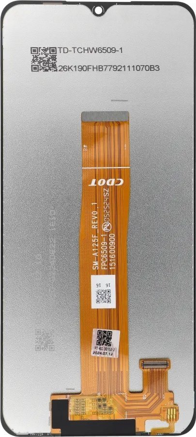 OEM Wyświetlacz do SAMSUNG a12 a125 OEM bez ramki