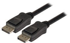 EFB DisplayPort 1.2 Anschlusskabel 4K60Hz schwarz 5m DisplayPort Stecker auf DisplayPort Stecker