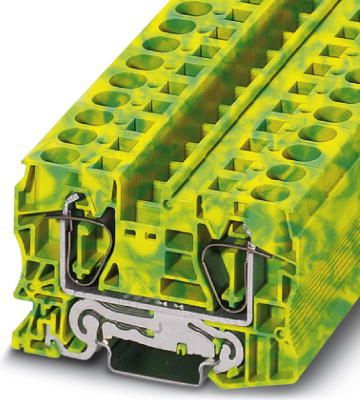 Phoenix Contact Złączka sprężynowa ochronna 2-przewodowa 0,08-6mm2 czarna ST 16-PE (3036165)