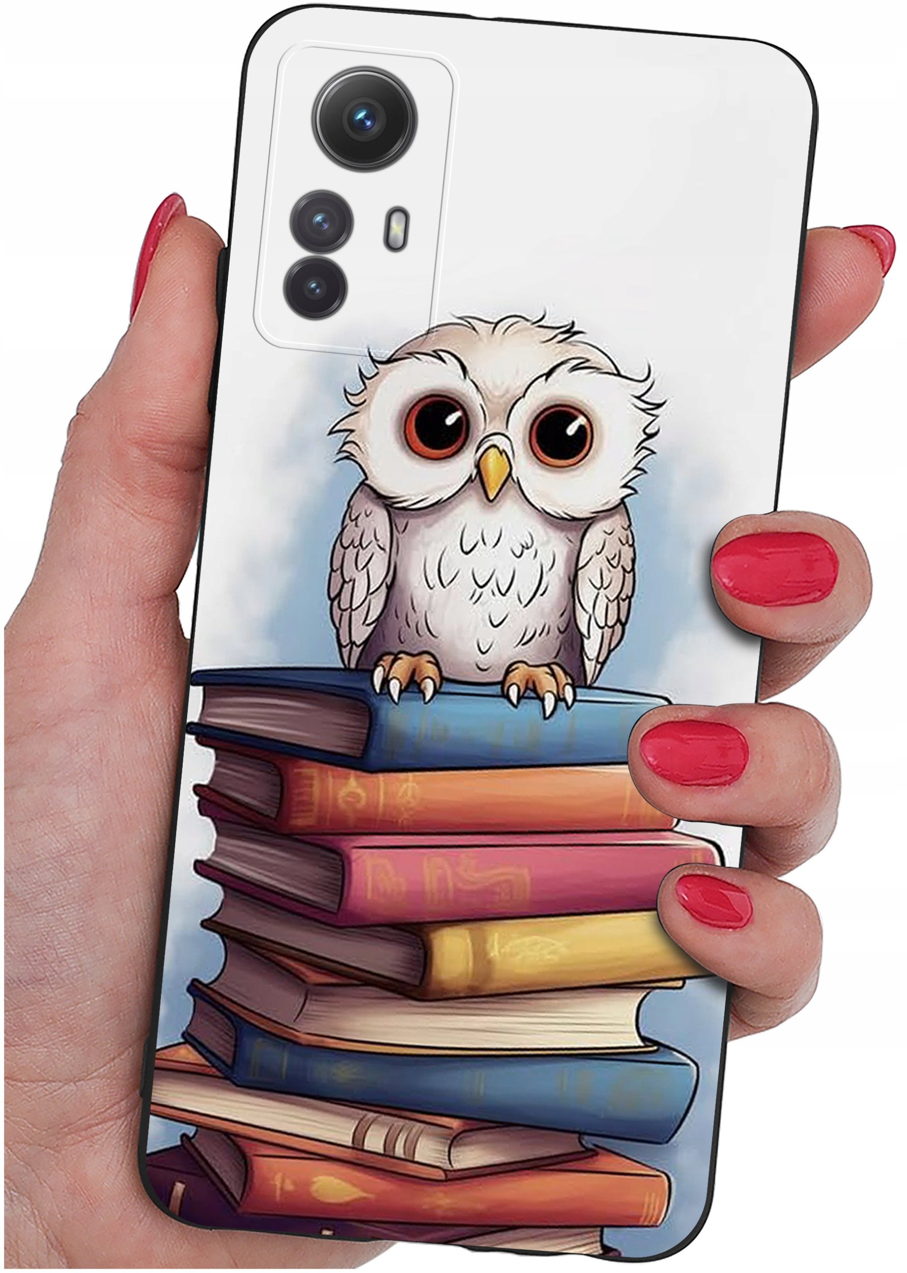 ETUI do Xiaomi Redmi Note 12S | WZORY | SILIKONOWE MATT CASE + SZKŁO 9H