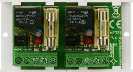 Pulsar Moduł przekaźnikowy z 2 przekaźnikami 10-16V AC/DC PK2 (AWZ512)