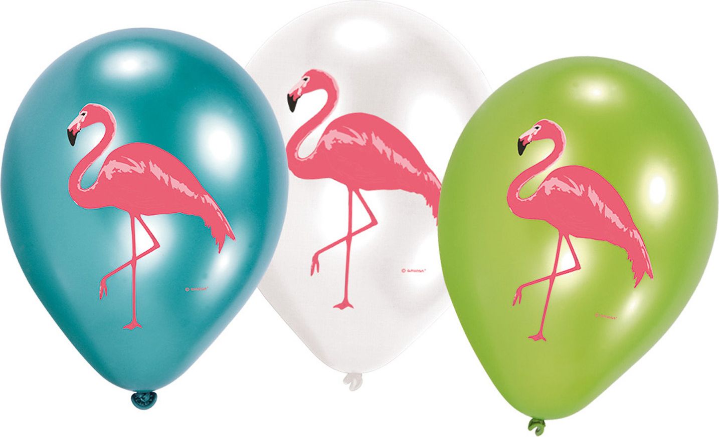 AMSCAN Balony lateksowe Flamingo Paradise, 6 sztuk (AMSC0122)