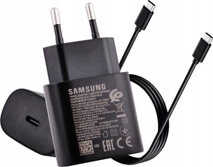 Ładowarka Samsung SAMSUNG ŁADOWARKA SUPER FAST CHARGE 25W + KABEL C