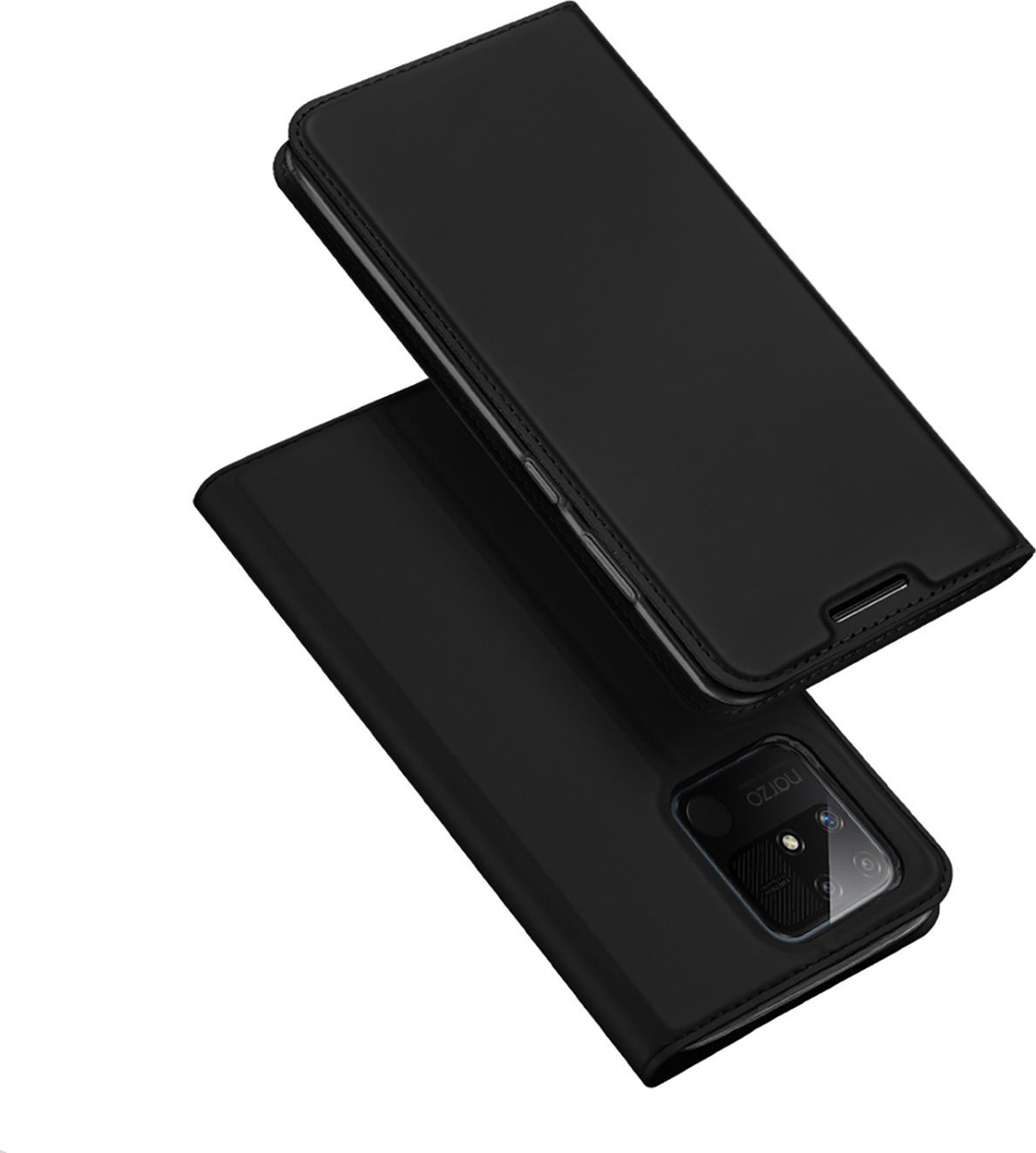 Dux Ducis Skin Pro kabura etui pokrowiec z klapką Realme Narzo 50A czarny