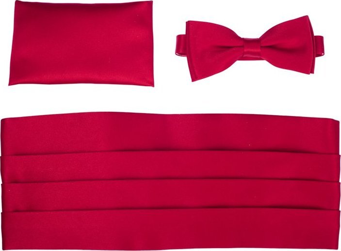 Nandy Zestaw Pas Smokingowy Mucha Poszetka , Zes-Pas-Smo-13