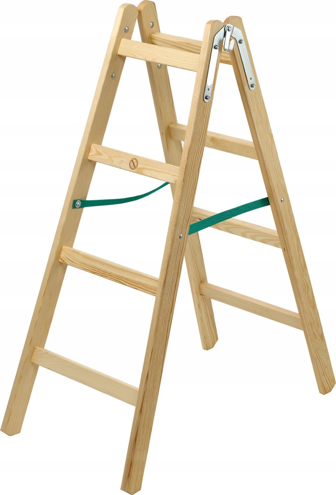 Kadax KADAX Drabina Drewniana Rozstawna Malarska 2x4