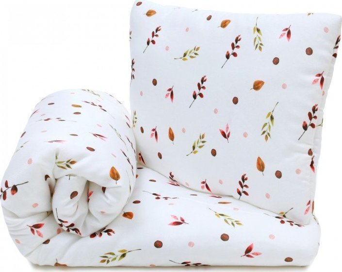 PULP BAMBOO Pościel Bambusowa 80x100 cm - LISTKI