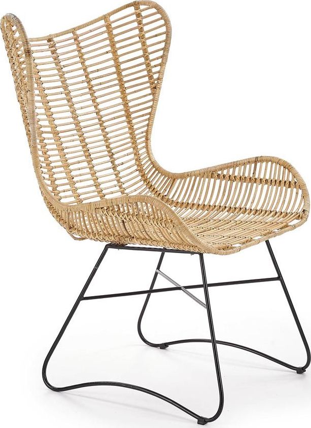 Elior Fotel rattanowy uszak Costal