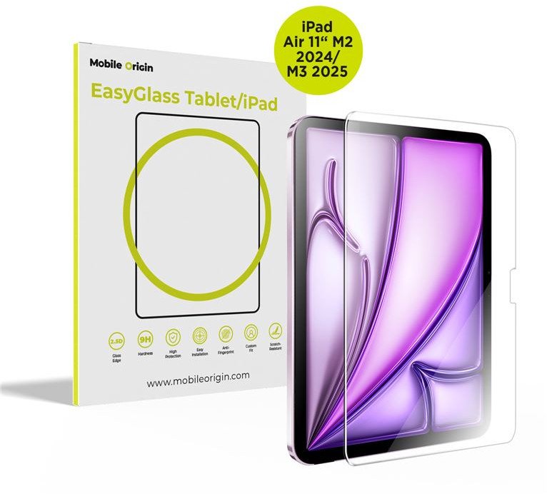 Mobile Origin EasyGlass iPad Air 11" M2 2024/M3 2025